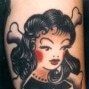 Sailor Jerry Girl head