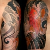 Koi & water Halfsleeve