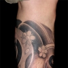 Skull & cherryblossoms