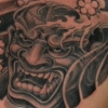 Mask , cherry blossoms