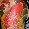 Koi, maple & lotus
