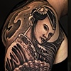 Geisha & dragon