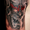 Oni - Demon ,black and red
