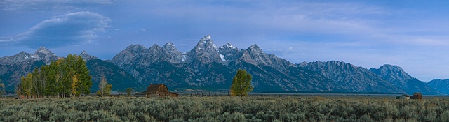Mormon Row Morning, Grand Tetons, Wyoming
