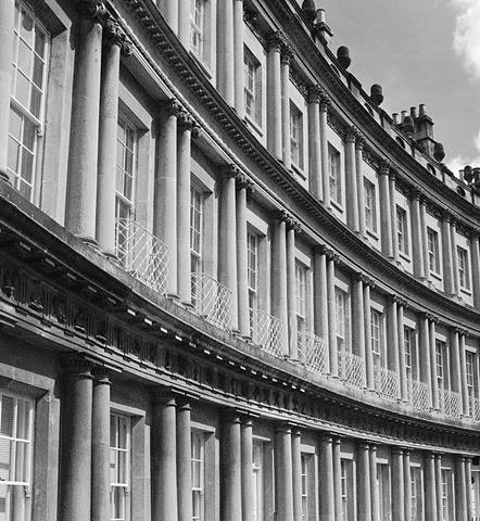Building Detail, Bath, England
