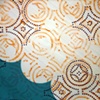 Dot Dot  Quadrant Dinner Plate (detail)