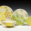 Dot Dot Quilt Dinner Setting Unstacked