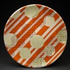 Dot Dot Stripe Doily Dinner Plate 