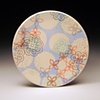 Dot Doily Pinwheel Salad Plate