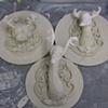 porcelain taxidermy (greenware state)