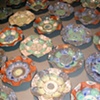 pinched salad plates