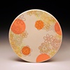 Dot Dot Floral Salad Plate