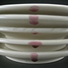 Plate Stack with Jelly Drip (detail)