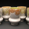 Paper Pattern Tumbler Set