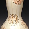 Dot Dot Doily Vase