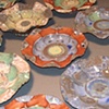 pinched salad plates