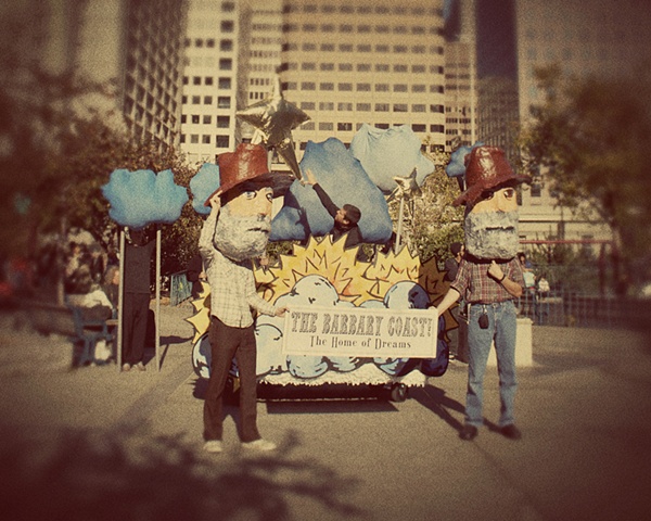 The Barbary Coast
The Home of Dreams
Portsmouth Square, San Francisco

Part of Root Division's Introductions 2009