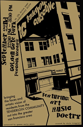 Tenderloin Collective Event Poster.