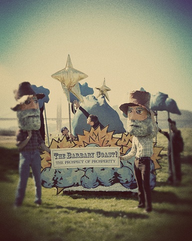 The Barbary Coast
The Prospect of Prosperity
Crissy Field, San Francisco

Part of Root Division's Introductions 2009