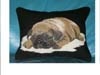 SLEEPING PUG PILLOW