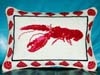 BEACH HOUSE LOBSTER PILLOW
