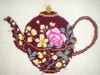 MAROON COLOR TEAPOT
