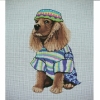 COCKER SPANIEL ALL DRESSED UP
