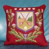 GOLF NEEDLEPOINT PILLOW