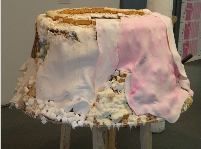 Edible dress, cake dress