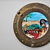 Pirate Crab in a Porthole