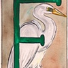 E is for Egret