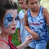 Shannon at work on the fourth of July