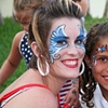 Shannon at work on the fourth of July