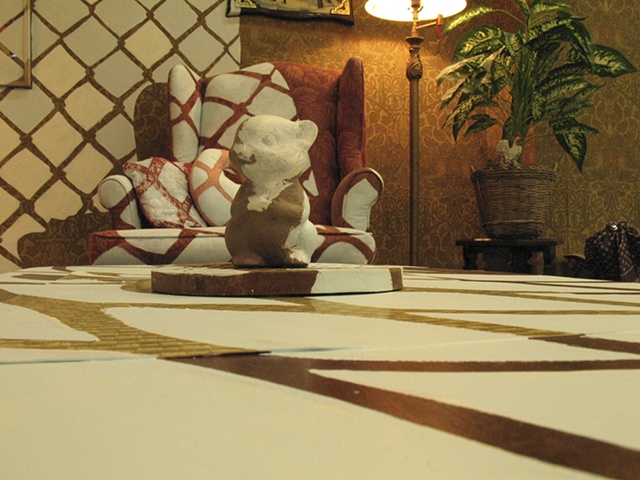 The Living Room, detail