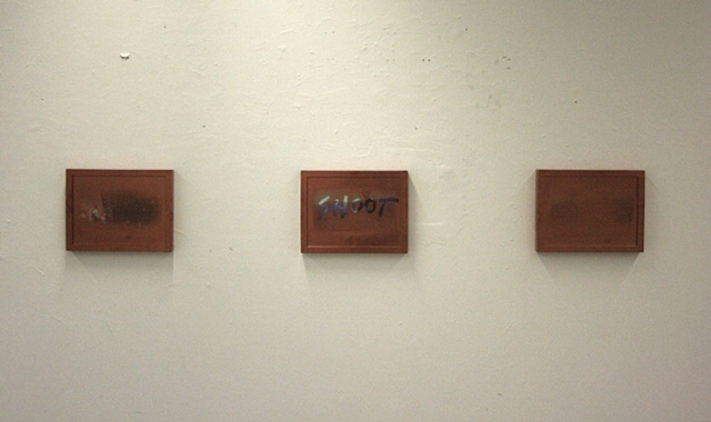 Shoot, Installation View