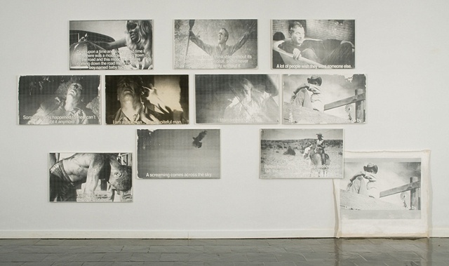 First Lines (installation view)
