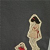 girl and doll onesie detail