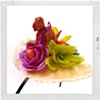 dino bouquet headband