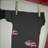 purple cars onesie