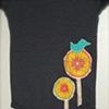 bird and tree onesie