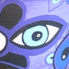 Purple eye pot