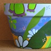 Leaves pot