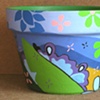 Leaves pot