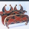 CUBIST QUEEN BED