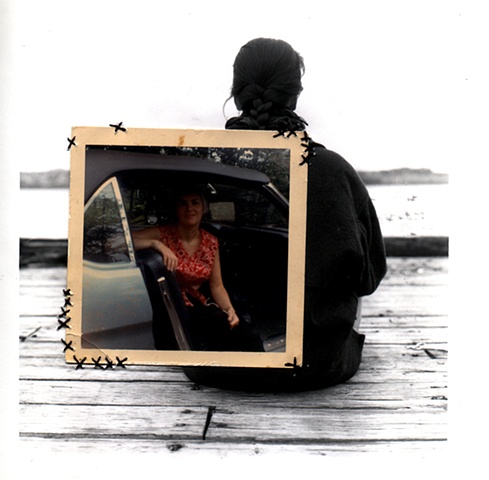Mom (Background photo by Kate Austin)