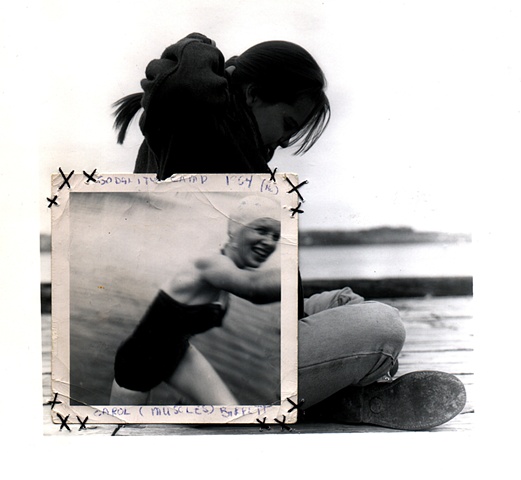 "Muscles" (Background photo by Kate Austin)