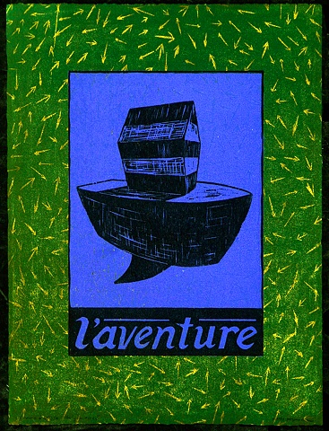 Small Adventure in Blue and Dark Green with Arrows