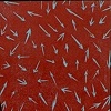 The Big Adventure with Arrows in Dark Red on Light Blue in Blue
