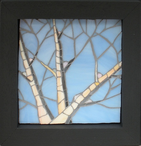 Winter Oak by Pat Mitchell  Maplestone Gallery  Contemporary Mosaic Art We ship worldwide