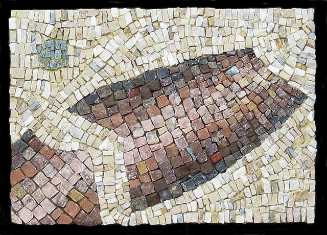 Adrift by Jinet Mosaique  Maplestone Gallery  Contemporary Mosaic Art